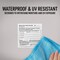 Avery Annual Vehicle Inspection Label Stickers, Waterproof, UV Resistant, Preprinted, Handwrite Only, 4" x 4", 40 Stickers